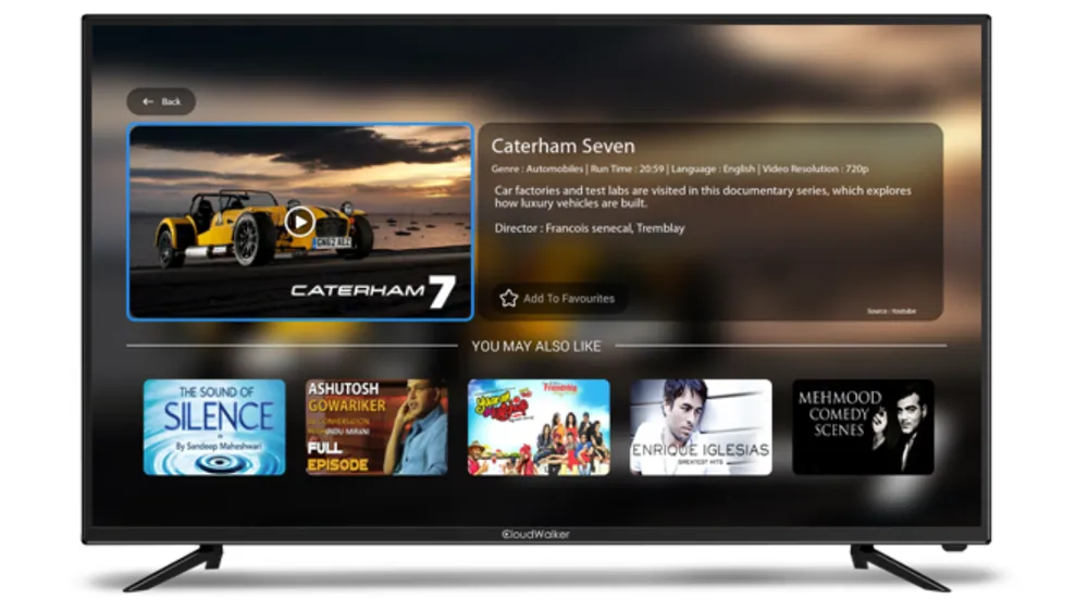 Expert technician diagnosing a Cloudwalker TV any repair issue in Thanjavur