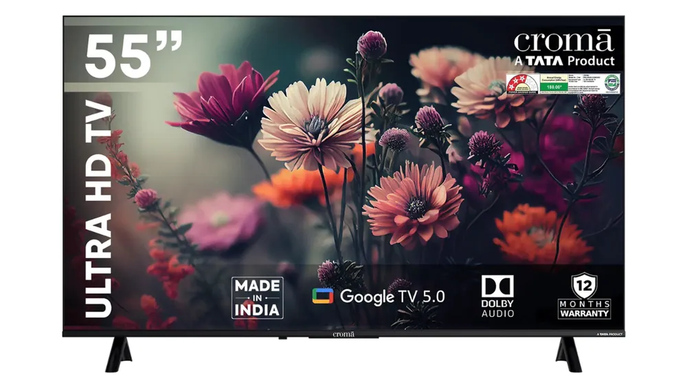 Expert technician diagnosing a Croma TV any repair issue in Vedaranyam